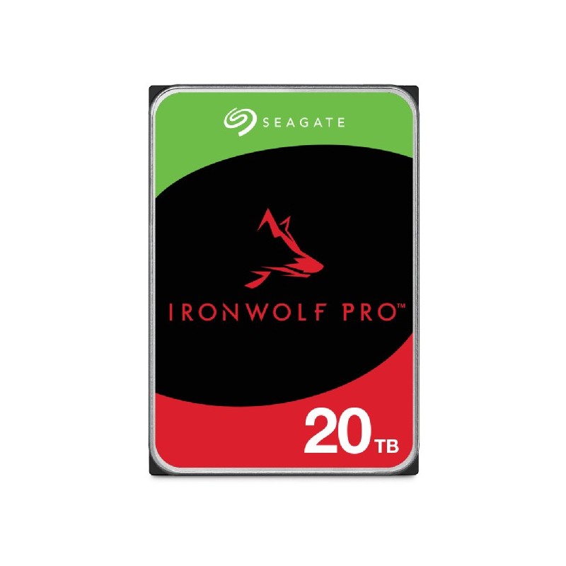Seagate IronWolf Pro ST20000NT001 disque dur 20 To 7200 tr min 256 Mo 3.5"