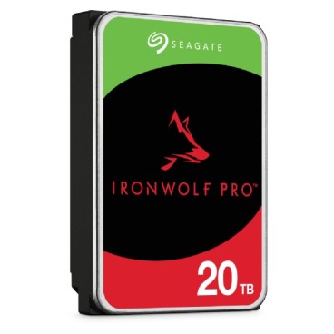 Seagate IronWolf Pro ST20000NT001 disque dur 20 To 7200 tr min 256 Mo 3.5"