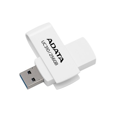 ADATA UC310 lecteur USB flash 256 Go USB Type-A 3.2 Gen 1 (3.1 Gen 1) Blanc