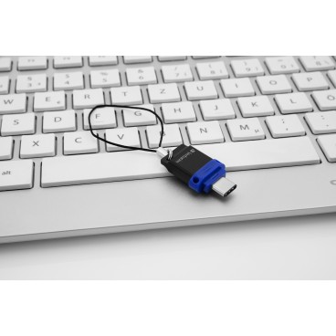 Verbatim Clé USB à double connectique de type C USB 3.0 32 Go