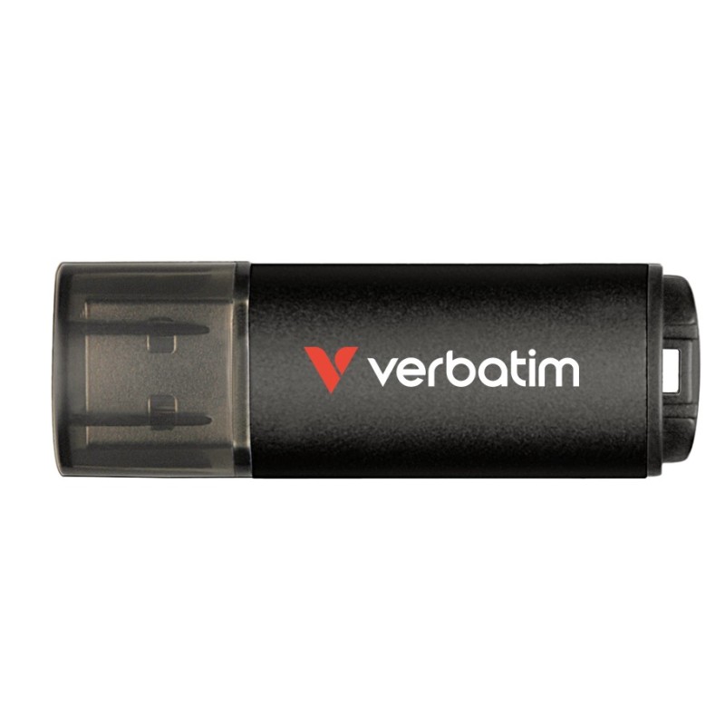 Verbatim V200 Metal USB Drive 64GB lecteur USB flash 64 Go USB Type-A 3.2 Gen 1 (3.1 Gen 1) Noir
