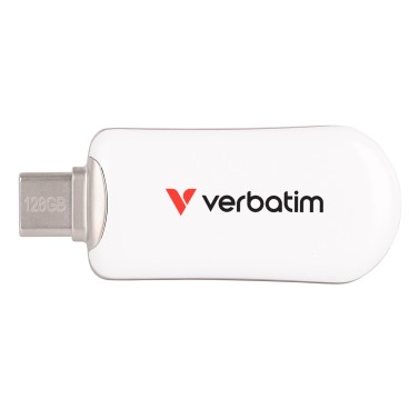 Verbatim 30229 lecteur USB flash 128 Go USB Type-C 3.2 Gen 1 (3.1 Gen 1) Blanc