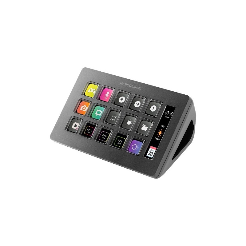 Mars Gaming MSD-ONE Noir 15 boutons