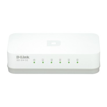 D-Link GO-SW-5E commutateur réseau Non-géré Fast Ethernet (10 100) Blanc