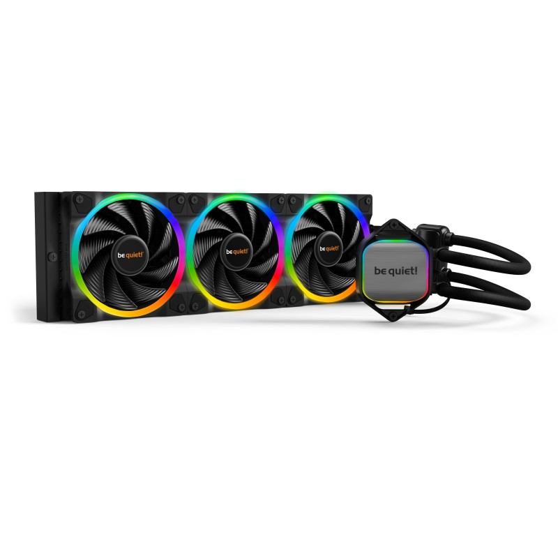 be quiet! Pure Loop 2 FX 360 mm | Système de refroidissement liquide tout-en-un, 360 mm, noir, socket Intel et AMD, ARGB