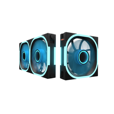 M.RED SparkX PACK 3 VENTILATEUR 120MM + CONTROLEUR ARGB o