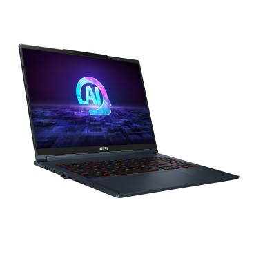 MSI Stealth 16 AI Studio A1VIG-208FR Intel Core Ultra 9 185H Ordinateur portable 40,6 cm (16") WQUXGA 32 Go DDR5-SDRAM 1 To SSD