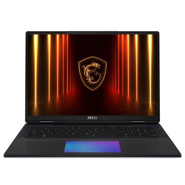 MSI Titan 18 HX AI A2XWIG-402FR Intel Core Ultra 9 285HX Ordinateur portable 45,7 cm (18") UHD+ 64 Go DDR5-SDRAM 6 To SSD