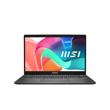 MSI Modern 13 F1MG-041FR Intel Core 5 120U Ordinateur portable 33,8 cm (13.3") Full HD 16 Go DDR4-SDRAM 512 Go SSD Wi-Fi 6E