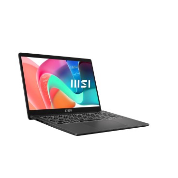 MSI Modern 13 F1MG-041FR Intel Core 5 120U Ordinateur portable 33,8 cm (13.3") Full HD 16 Go DDR4-SDRAM 512 Go SSD Wi-Fi 6E