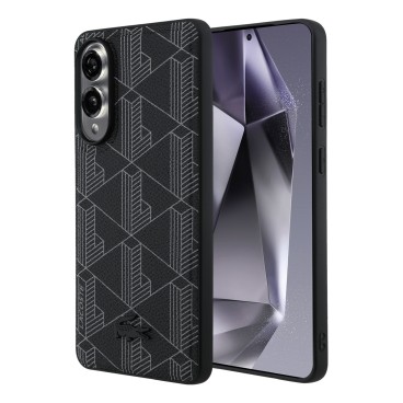 Samsung Coque magnétique Lacoste emblématique pour Galaxy S25 Edge