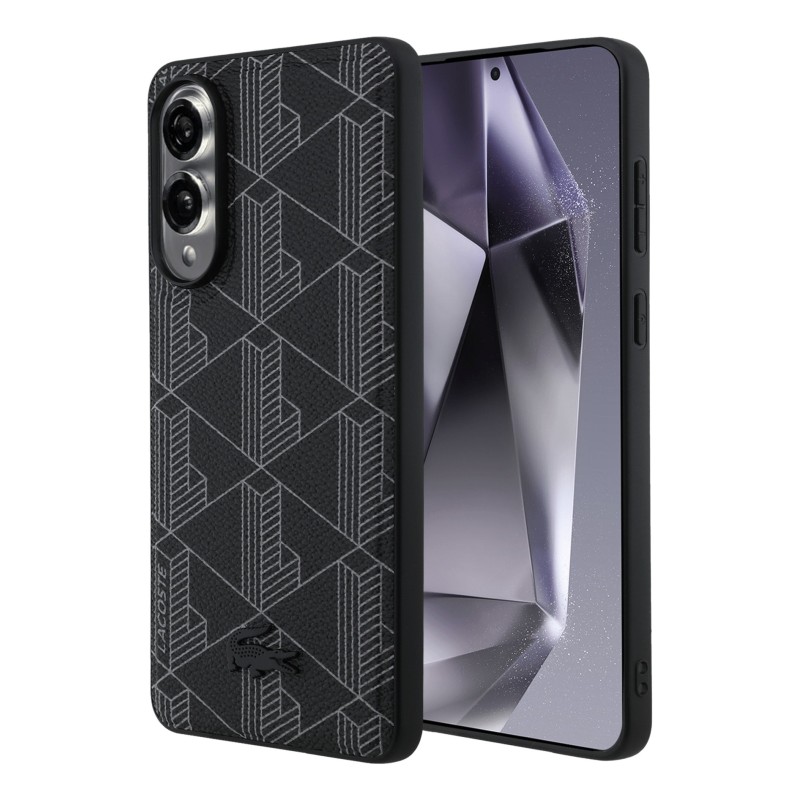 Samsung Coque magnétique Lacoste emblématique pour Galaxy S25 Edge