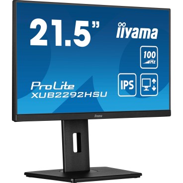 iiyama ProLite XUB2292HSU-B6 écran plat de PC 54,6 cm (21.5") 1920 x 1080 pixels Full HD LED Noir