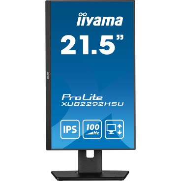 iiyama ProLite XUB2292HSU-B6 écran plat de PC 54,6 cm (21.5") 1920 x 1080 pixels Full HD LED Noir