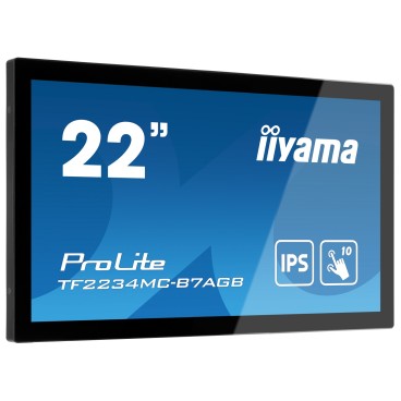 iiyama ProLite TF2234MC-B7AGB écran plat de PC 54,6 cm (21.5") 1920 x 1080 pixels Full HD LED Écran tactile Multi-utilisateur