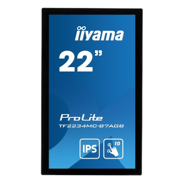 iiyama ProLite TF2234MC-B7AGB écran plat de PC 54,6 cm (21.5") 1920 x 1080 pixels Full HD LED Écran tactile Multi-utilisateur