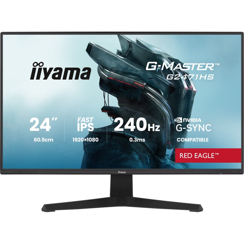 iiyama G-MASTER G2471HS-B1 écran plat de PC 61 cm (24")
