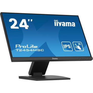 iiyama ProLite T2454MSC-B2AG écran plat de PC 60,5 cm (23.8") 1920 x 1080 pixels Full HD LED Écran tactile Multi-utilisateur