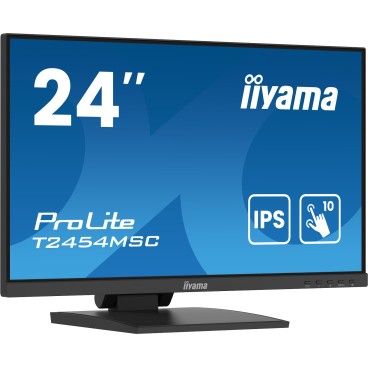 iiyama ProLite T2454MSC-B2AG écran plat de PC 60,5 cm (23.8") 1920 x 1080 pixels Full HD LED Écran tactile Multi-utilisateur