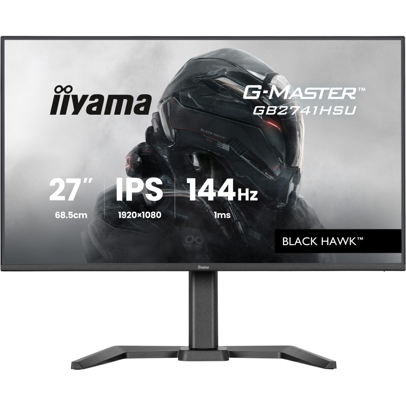 iiyama G-MASTER GB2741HSU-B1 écran plat de PC 68,6 cm (27") 1920 x 1080 pixels Full HD Noir