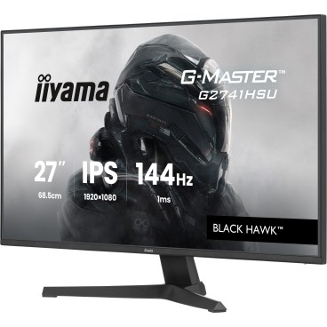 iiyama G-MASTER G2741HSU-B1 écran plat de PC 68,6 cm (27") 1920 x 1080 pixels Full HD Noir