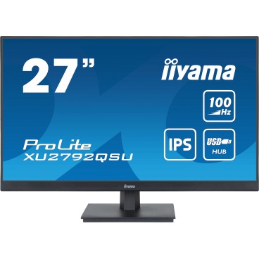 iiyama ProLite écran plat de PC 68,6 cm (27") 2560 x 1440 pixels Quad HD LED Noir
