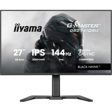 iiyama G-MASTER GB2741QSU-B1 écran plat de PC 68,6 cm (27") 2560 x 1440 pixels Noir