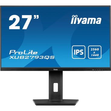 iiyama ProLite XUB2793QS-B7 écran plat de PC 68,6 cm (27") 2560 x 1440 pixels Quad HD LED Noir