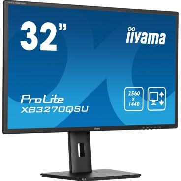 iiyama ProLite XB3270QSU-B1 écran plat de PC 80 cm (31.5") 2560 x 1440 pixels Quad HD LED Noir