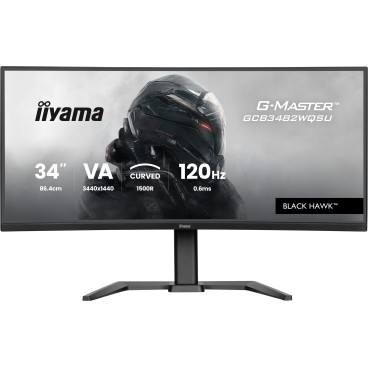 iiyama GCB3482WQSU-B1 écran plat de PC 86,4 cm (34") 3440 x 1440 pixels UltraWide Quad HD LED Noir
