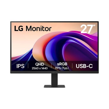 LG 27'' QHD Monitor écran plat de PC 68,6 cm (27") 2560 x 1440 pixels Quad HD Noir