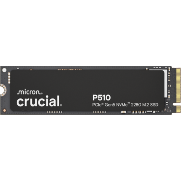 CRUCIAL P510 1TB PCIe Gen5 NVMe" 2280 M.2 SSD (Tray)