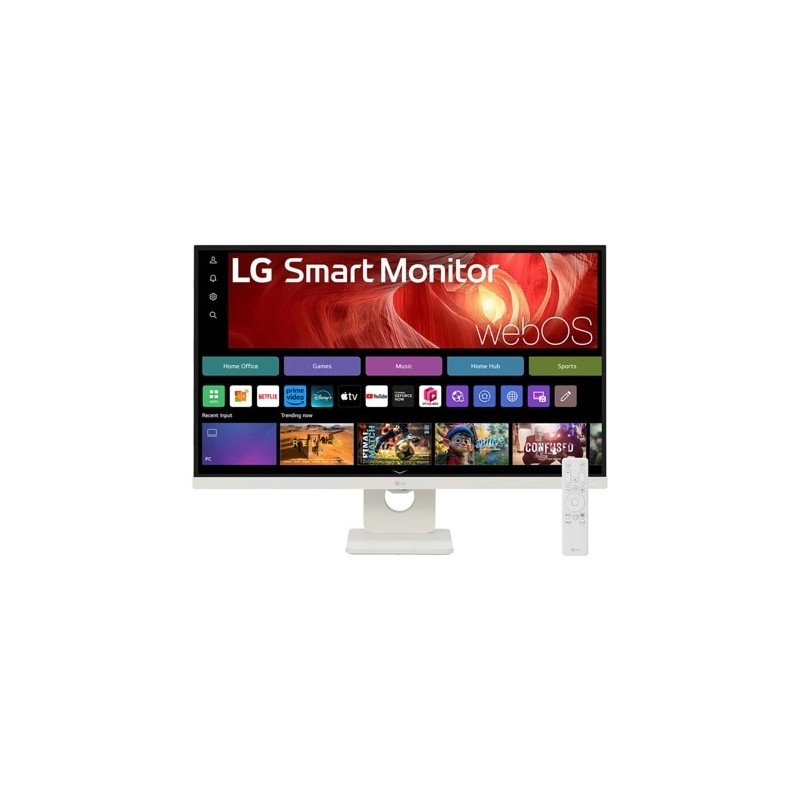 LG 27U731SA-W écran plat de PC 68,6 cm (27") 3840 x 2160 pixels 4K Ultra HD LCD Blanc