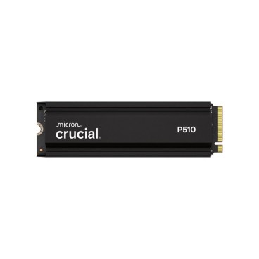 CRUCIAL P510 2TB PCIe Gen5 NVMe 2280 M.2 SSD with heatsink