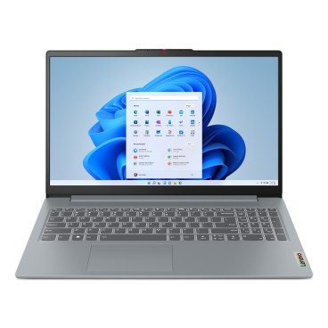 Lenovo IdeaPad Slim 3 15ABR8 AMD Ryzen™ 5 5625U Ordinateur portable 39,6 cm (15.6") Full HD 8 Go DDR4-SDRAM 512 Go SSD Wi-Fi 6