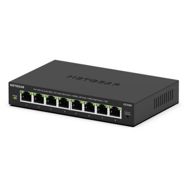 NETGEAR GS308E Géré L2 L3 Gigabit Ethernet (10 100 1000) Noir