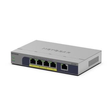 NETGEAR GS105P Non-géré Gigabit Ethernet (10 100 1000) Connexion Ethernet, supportant l'alimentation via ce port (PoE) Montage