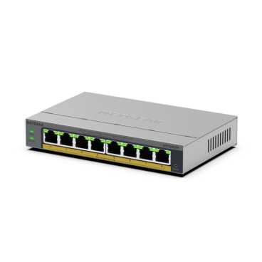 NETGEAR GS108EPP Non-géré Gigabit Ethernet (10 100 1000) Connexion Ethernet, supportant l'alimentation via ce port (PoE)
