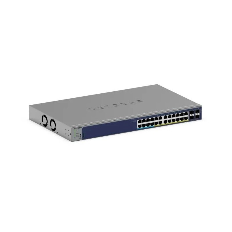 NETGEAR GS728TXUP Géré Gigabit Ethernet (10 100 1000) Connexion Ethernet, supportant l'alimentation via ce port (PoE)