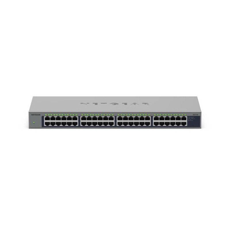 NETGEAR GS748 Non-géré Gigabit Ethernet (10 100 1000) Gris