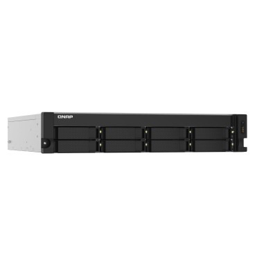 QNAP TS-832PXU NAS Rack (2 U) Annapurna Labs AL324 4 Go DDR4 0 To QNAP Turbo System Aluminium, Noir