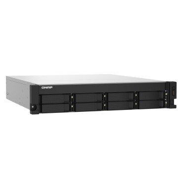 QNAP TS-832PXU NAS Rack (2 U) Annapurna Labs AL324 4 Go DDR4 0 To QNAP Turbo System Aluminium, Noir