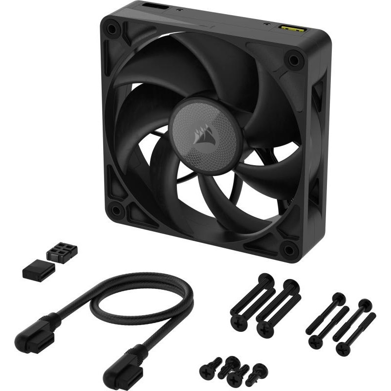 Corsair iCUE LINK RX120 MAX Boitier PC Ventilateur 12 cm Noir 1 pièce(s)