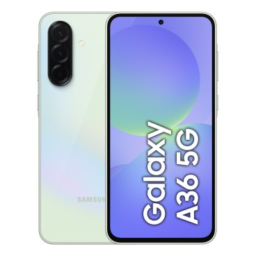 Samsung Galaxy A36 17 cm (6.7") Double SIM Android 15 5G USB Type-C 6 Go 128 Go 5000 mAh Citron vert