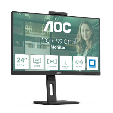 AOC 24P3CW écran plat de PC 60,5 cm (23.8") 1920 x 1080 pixels Full HD LED Noir
