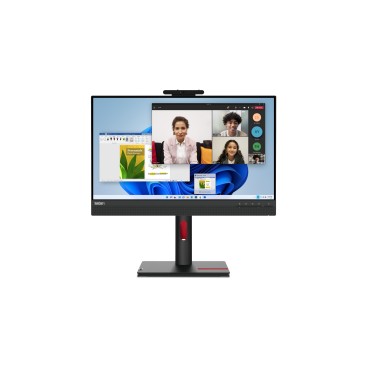 Lenovo ThinkCentre Tiny-In-One 24 Gen 5 LED display 60,5 cm (23.8") 1920 x 1080 pixels Full HD Écran tactile Noir