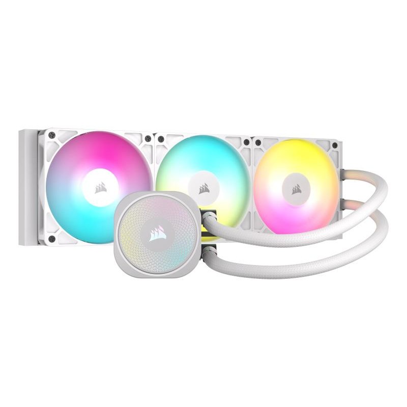 Corsair Nautilus 360 RS ARGB Liquid Processeur Refroidisseur de liquide tout-en-un Blanc 1 pièce(s)