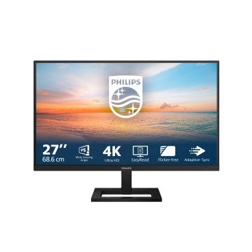 Philips 1000 series 27E1N1900AE 00 LED display 68,6 cm (27") 3840 x 2160 pixels 4K Ultra HD LCD Noir