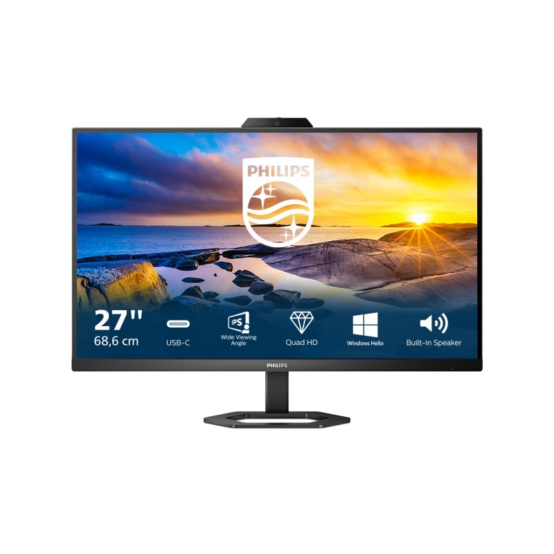 Philips 5000 series 27E1N5600HE 00 écran plat de PC 68,6 cm (27") 2560 x 1440 pixels Quad HD LCD Noir