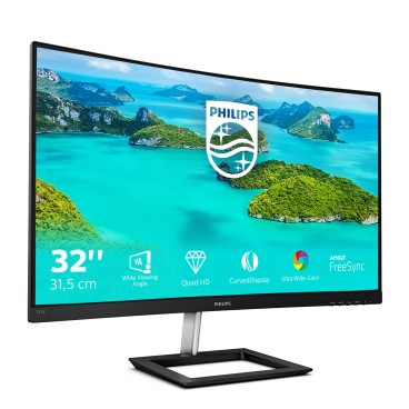 Philips E Line 325E1C 00 écran plat de PC 80 cm (31.5") 2560 x 1440 pixels Quad HD LCD Noir